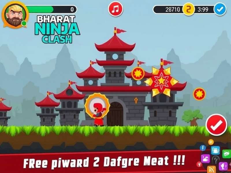 Bharat Ninja Clash Gameplay Screenshot